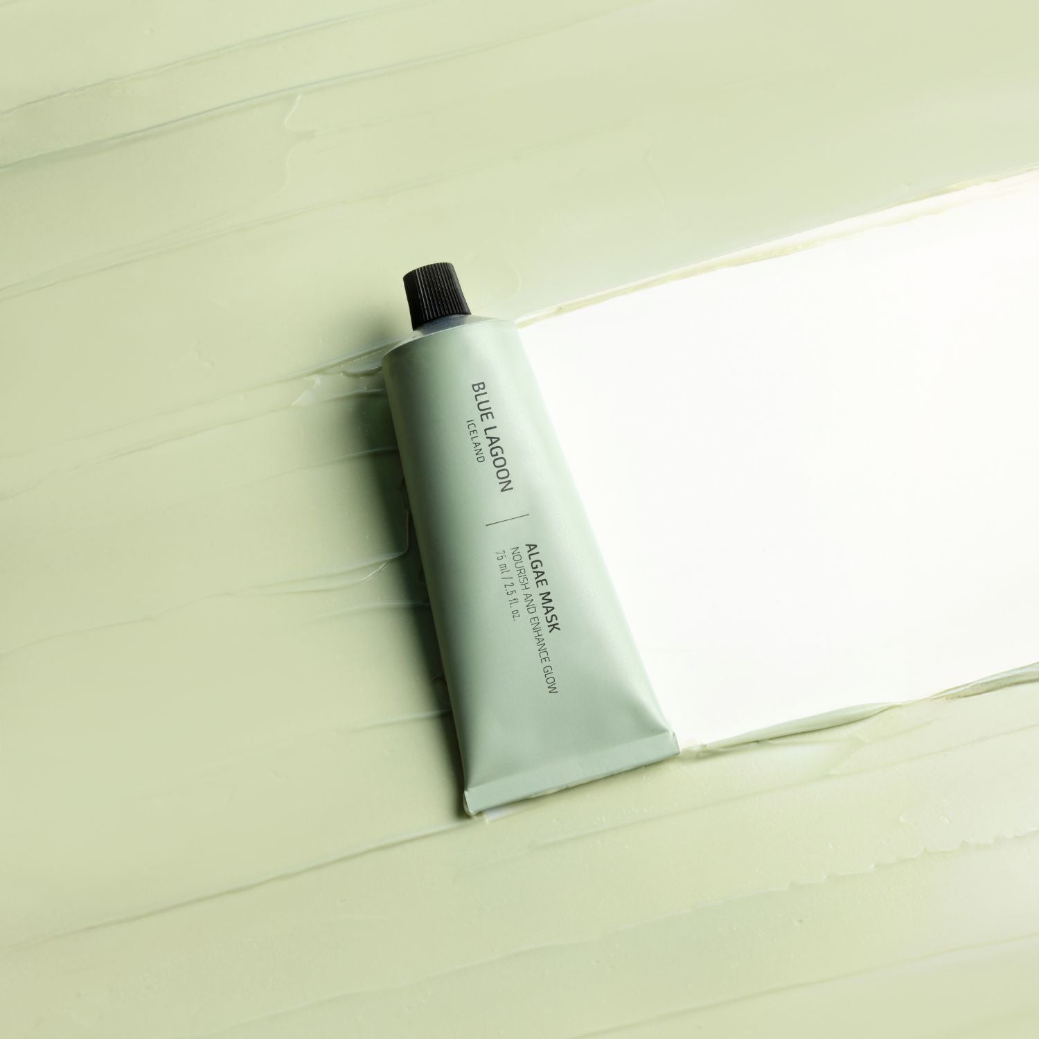 Algae Mask sem sýnir græna áferð