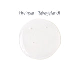 Áferð Shampoo sem sýnir glæra gelformúlu með litlum loftbólum