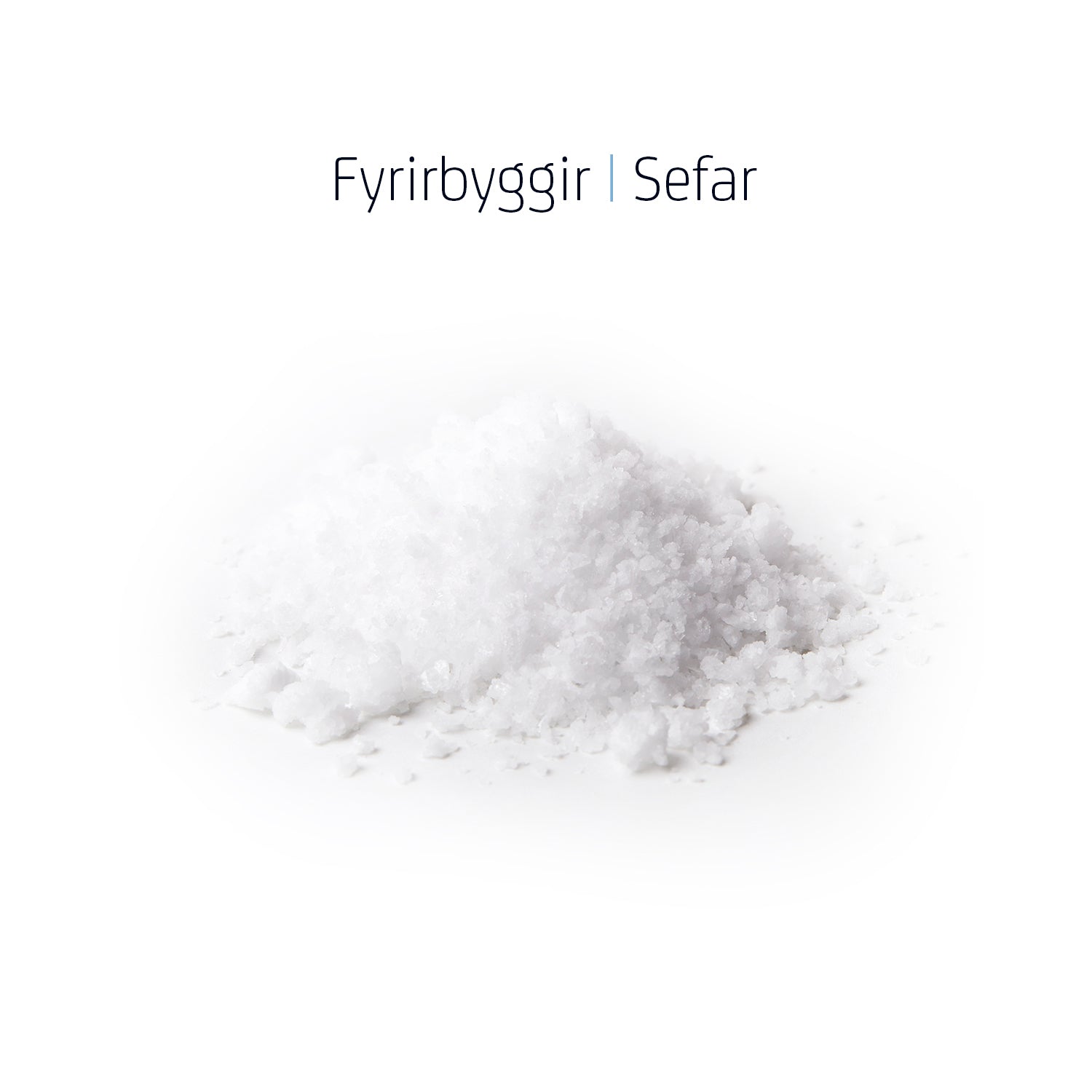 Áferð á Mineral salt sem sýnir baðsalt