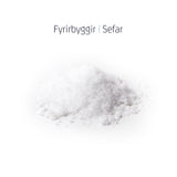 Áferð á Mineral salt sem sýnir baðsalt