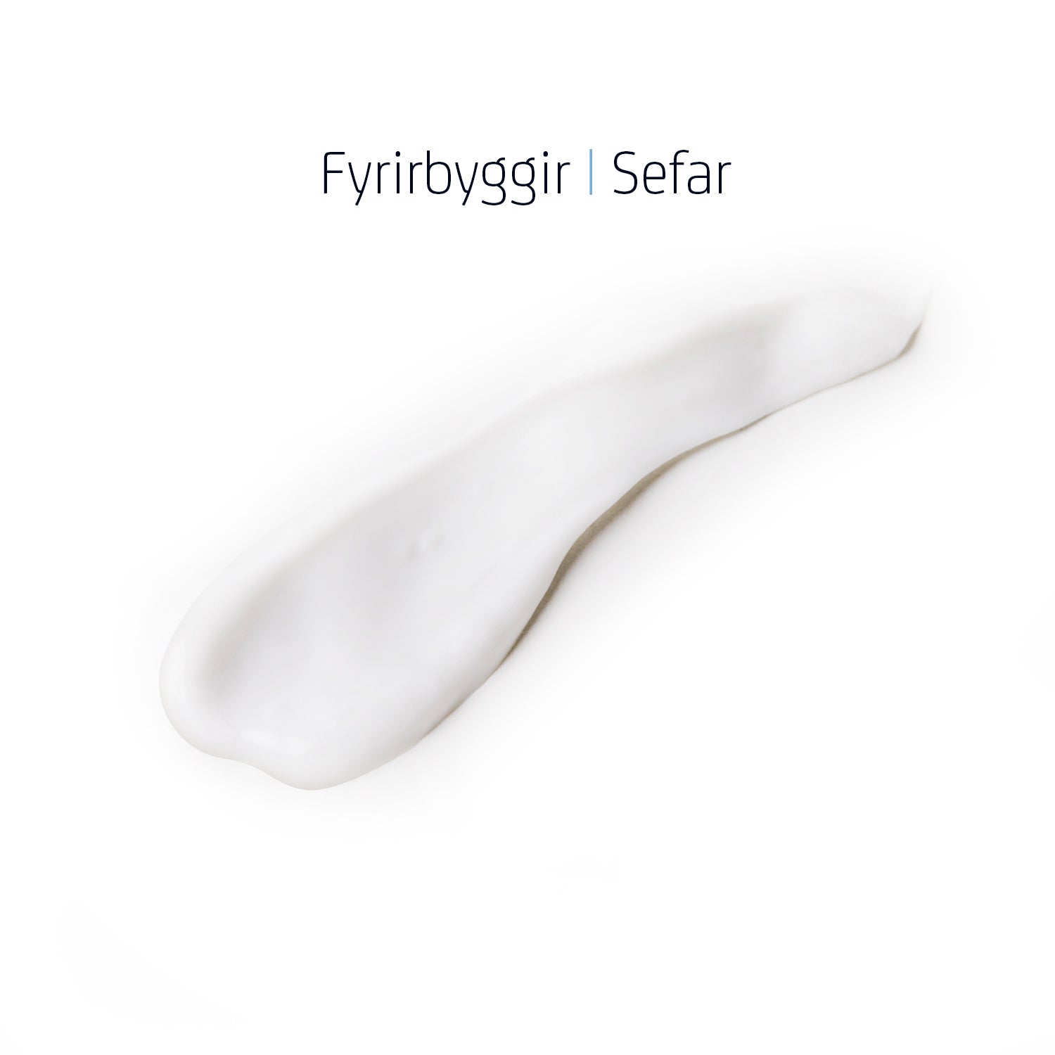 Áferð Mineral Intensive Cream sem sýnir slétta og jafna kremáferð
